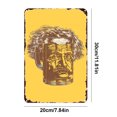 thumbnail image 4 of (1) Hojalata Rectangular 20*30cm Plano Serie Caligrafía Y Pintura Beer, 4 of 9