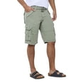 thumbnail image 4 of X RAY JEANS Men's Belted 12.5" Inseam Knee Length Cargo Shorts, Leaf Green, 42, 4 of 7