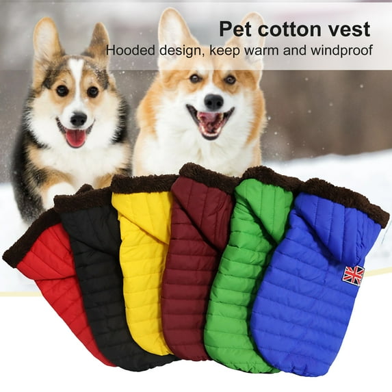 Loft Dog Jacket - Reversible Fleece Winter Coat - Cold Weather Protection - Wear with Harness Or Additional Layers - Reflective Accents, Leash Access, Water Resistant