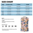 thumbnail image 6 of Kdxio Lilies Flowers for Men's Muscle T-shirt,Sleeveless for Workout Running Athletic Gym Lounge Casual, 6 of 7