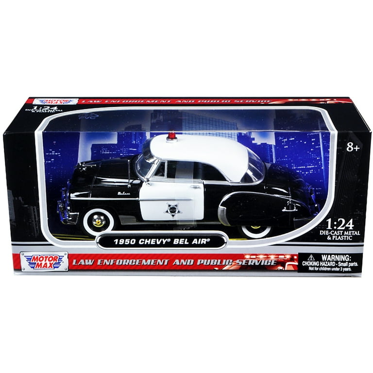 PhillyMint-Franklin Mint 1955 Chevy Bel Air Police Car model