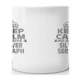 thumbnail image 3 of ROLLS-ROYCE SILVER SERAPH Keep Calm and Drive Coffee Tea Ceramic Mug Office Work Cup Gift 15 oz, 3 of 3