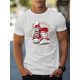 thumbnail image 1 of Camiseta creativa con estampado de zapatillas de lona para hombre, camiseta informal de manga corta y cuello redondo, ropa de verano para exteriores para hombre. Para adultos, hombres, mujeres, adoles, 1 of 5