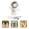 thumbnail image 3 of Cartoon Handheld Electric Fan USB Charging Fan Desktop Astronaut Adornment, 3 of 7
