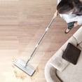 thumbnail image 4 of Surpdew Mop And Bucket With Wringer Set, Hands Flat Floor Mop And Bucket, Washable Microfiber Pads Included, Wet And Dry Use, Home Floor Cleaning System White, 4 of 8