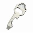thumbnail image 1 of 5-in-1 Stainless Steel Keychain Tool: Portable Outdoor Multitool with Beer Bottle Opener, Silver Keychain Design for Camping, Hiking & Daily Use – Compact Multi-Functional Gadget for Men & Women, 1 of 4