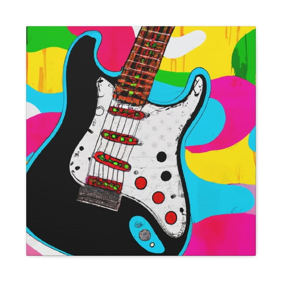 Fender Pop Art Jubilee - Canvas