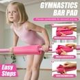 thumbnail image 5 of Folding Gymnastics Bar for Kids, Adjustable Height Junior Training Kip Bar, Home Expandable Horizontal Gymnastic Monkey Bars Equipment for Child, Girls, Boys, 5 of 8