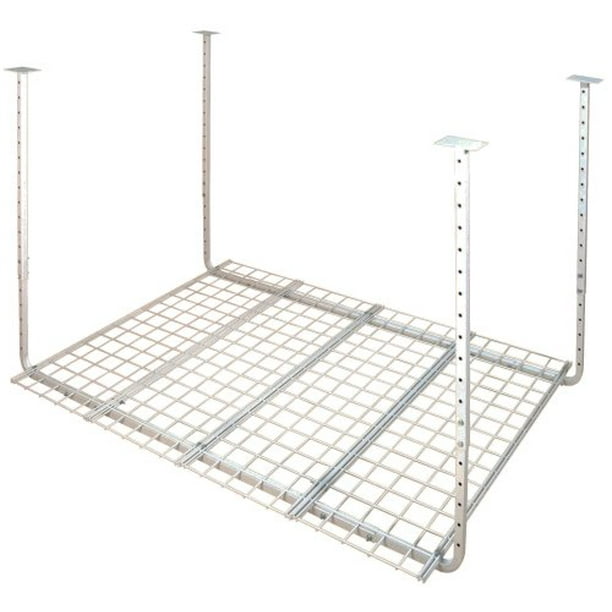 Hyloft 50175 10 Ceiling Mounted Storage Rack 45 X 150 Pound Capacity Com Ceiling Mounted Storage Rack 45, Hyloft Garage Storage Hooks