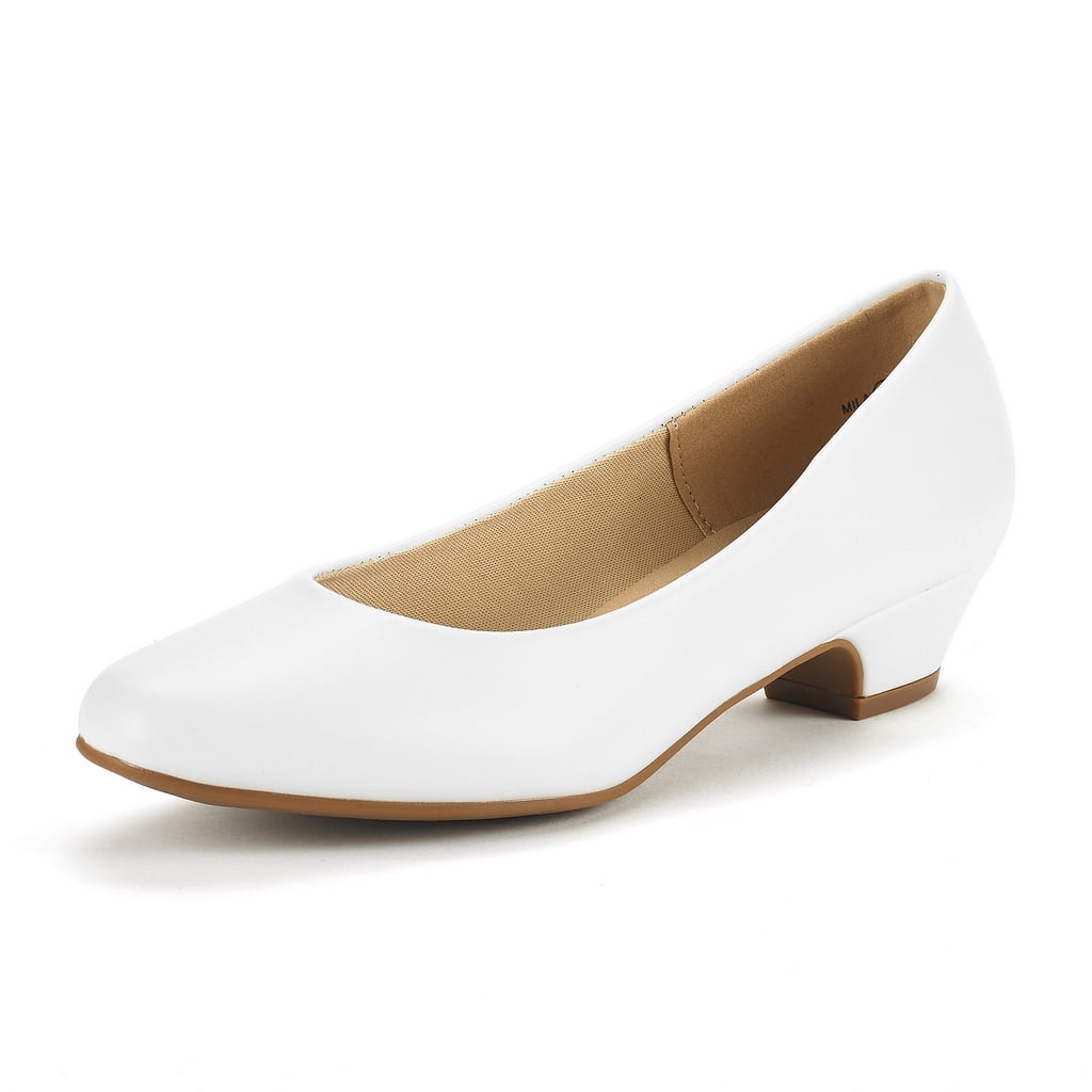 white pumps size 5