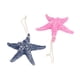 thumbnail image 1 of Estrella De Mar De Dedo, 2 Piezas 13x13 Cm Decoración De Pared Azul Oscuro Rosa Tema De Playa Decoración De Estrella De Mar Para Fiesta, 1 of 7