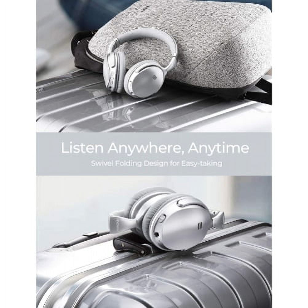 Foldable Wireless Headphones for Google Pixel 7/Pro/6a/6/Pro Phones - Headset w Mic Active Noise Cancelling Hands-free Earphones  Compatible With Pixel 7/Pro/6a/6/Pro Models