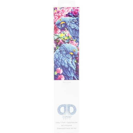 UPC: 4897073240893 | Diamond Dotz Diamond Embroidery Facet Art Kit 23.5 X17.75 Blue Parrot