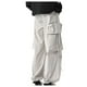 thumbnail image 4 of Pantalones largos de moda para hombre, casuales, de color sólido, con bolsillos cargo, elásticos, informales, para hombre, 4 of 4
