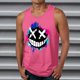 thumbnail image 1 of Camiseta sin mangas de cuello redondo para hombre, blusa informal de verano sin mangas con estampado de cuello redondo para hombre, 1 of 5