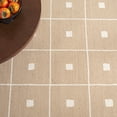 thumbnail image 6 of SAFAVIEH Martha Stewart Micro Loop Jerald Checkered Runner Rug, Beige/Ivory, 2'3" x 8', 6 of 10