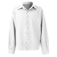 thumbnail image 6 of Clossjun Mens Long Sleeve Button Down Shirts Casual Collared Untucked Shirt Pocket Summer Lightweight T Shirts, 6 of 6