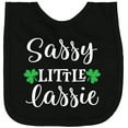 thumbnail image 2 of Inktastic St Patricks Irish Lassie Newborn Bib, 2 of 3