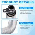 thumbnail image 4 of 11427617535 Manguera de Retorno de Aceite del Turbocompresor del Coche para 3230i 330i 430i 530i X1 F30, 4 of 5