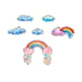 thumbnail image 3 of Calcomanías de ventana BLESIY anticolisión patrón arco iris reutilizables a prueba de sol Estilo A, 3 of 8