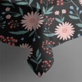 thumbnail image 5 of Pioneer Flower Floral Print Pattern Square Tablecloth, Waterproof Wipeable Spillproof Washable Table Cover for Home Kitchen Party Decor, 42"x42", 5 of 6