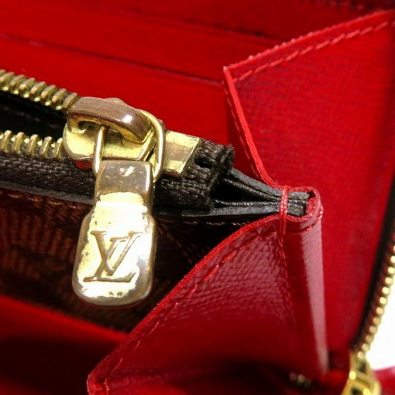Louis Vuitton Damier Clemence Wallet Women's Men's Wallet N60534 Brown