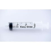 20CC Sterile Syringe Only with Luer Lock Tip - 50 Syringes Without a Needle by Easy Glide - Great for Medicine, Feeding Tubes, and Home Care
