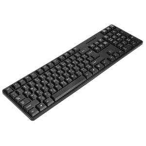 Clavier d'ordinateur, jeu de clavier mécanique jeu de clé USB Clavier filaire portable pour PC Ordinateur portable général pour l'école