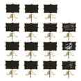 thumbnail image 2 of 45 Pack Chalkboards Place Cards with Easel Stand - Wood Rectangle Small Chalkboard Signs for Wedding, Birthday Parties, 2 of 6