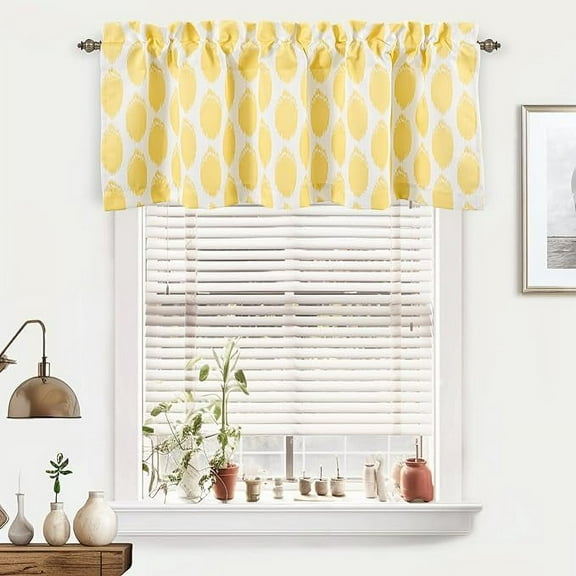 DriftAway Classic 1 Piece Polka Dot Light Filtering Valances