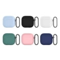 thumbnail image 5 of Shock-Absorbent Silicone Case For AirPods 4 Series With Hanging Hole Washable Protective Cover, 5 of 8
