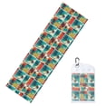 thumbnail image 2 of Picia Colorful Hawaii Palms Pattern Cooling Towels (40"x12") Cool Towel, Cold Towel, Microfiber Soft Breathable Chilly Ice Towel, 2 of 9
