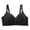 Black, variant on SYMOID Womens Seamless Wireless T-Shirt Bra Full Coverage Comfort Bra Nylon Spandex Adjustable Straps Plus Size Options 36-46 B/C Beige,Size 44