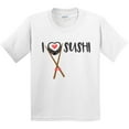 thumbnail image 3 of Inktastic Kawaii I Love Sushi Youth T-Shirt, 3 of 5