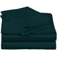 thumbnail image 2 of Split-California King Bed Sheet Set (5-Pieces) Adjustable Bed Sheets - 800 Thread Count 100% Egyptian Cotton - 15" Deep Pocket of Fitted Sheet -(Split California King, Teal Solid), 2 of 8