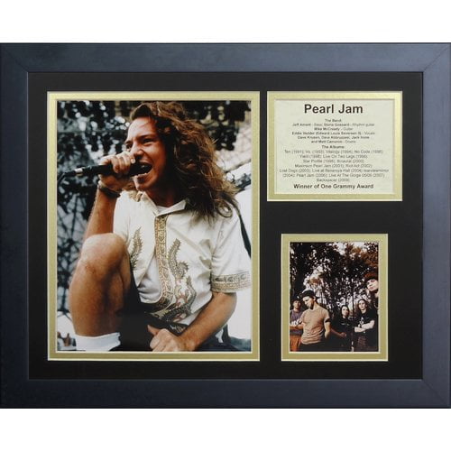 Legends Never Die Pearl Jam Framed Memorabilia