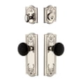 thumbnail image 3 of Grandeur Parthenon Plate Single Cylinder Knob Combo Pack with Coventry Knob and matching Deadbolt, 3 of 6