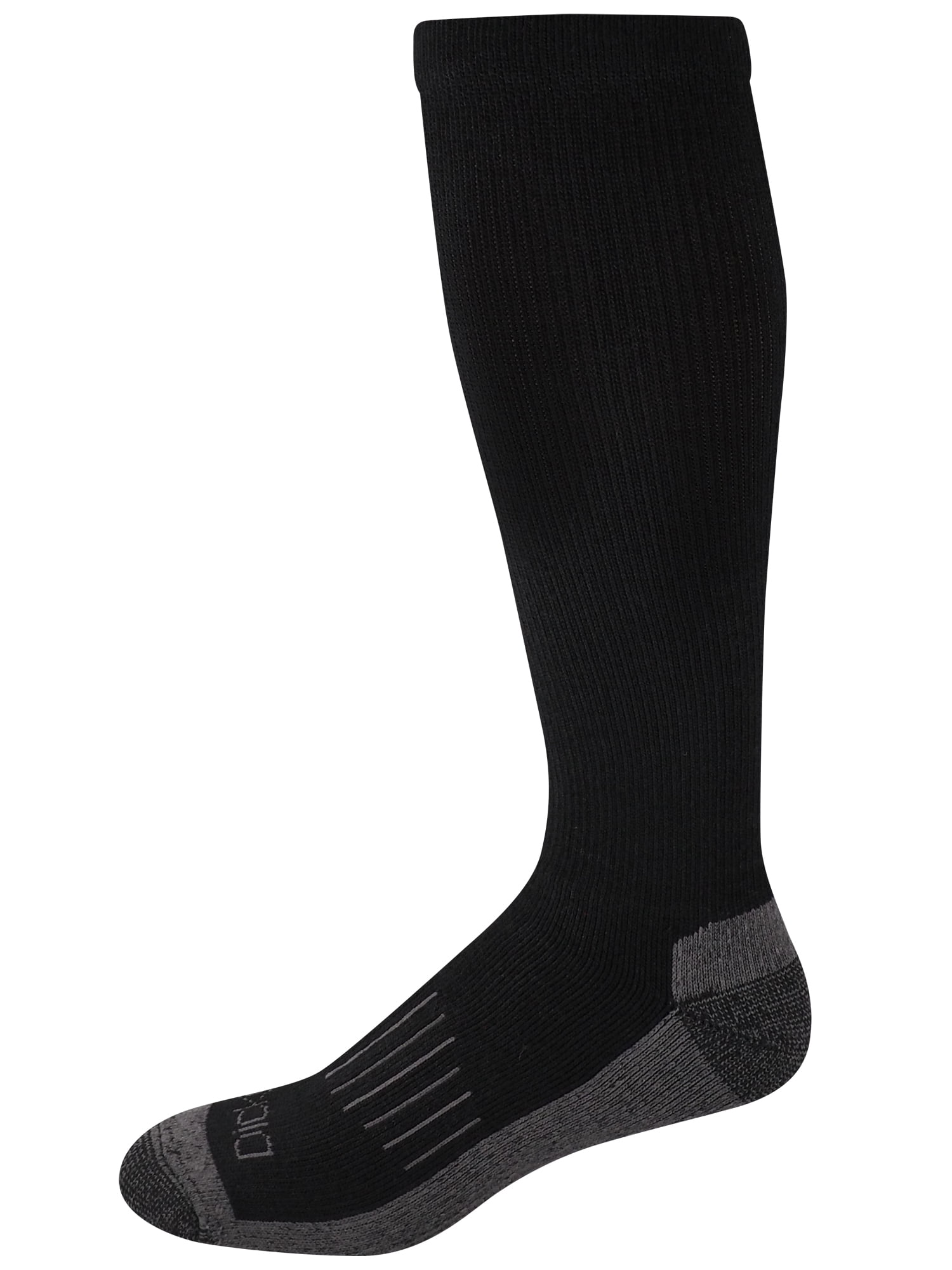 Genuine Dickies Men's OTC Compression Crew Sock, 2 Pack