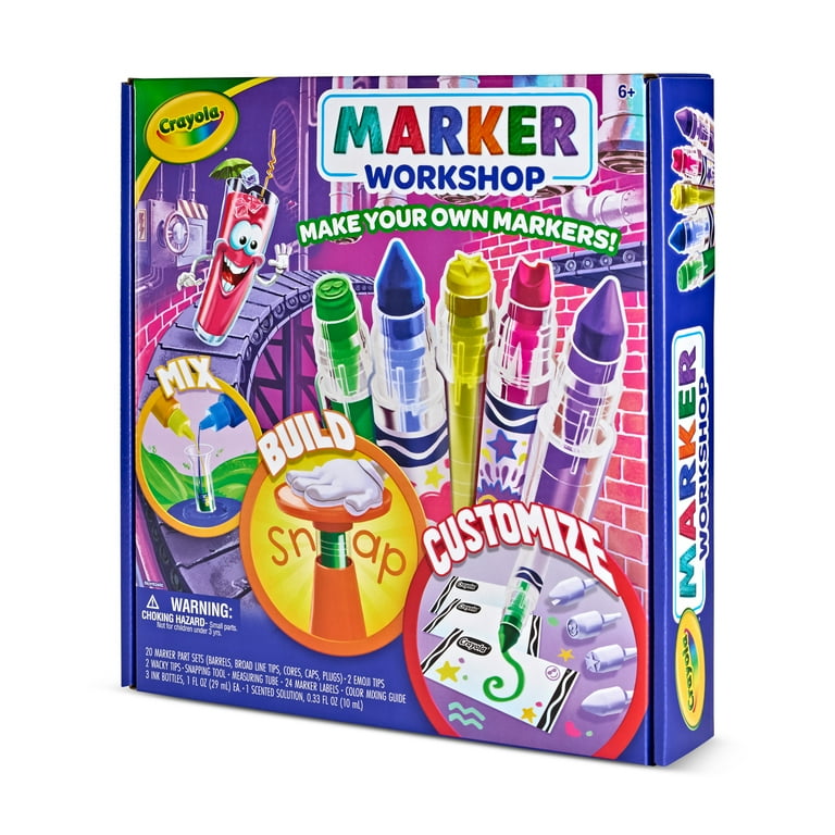 Crayola Marker Maker Art Set for Kids, Holiday Christmas Toy for