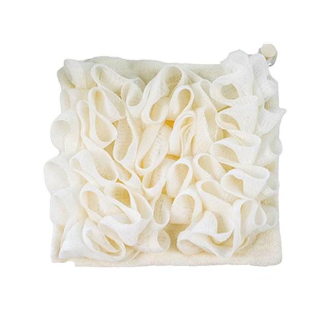 NEW 2-In-1 Bath Ball Towel Loofah With Drawstring Closure For Soap Soft Exfoliating Mesh Shower Sponge Skin Care Bathing Tool