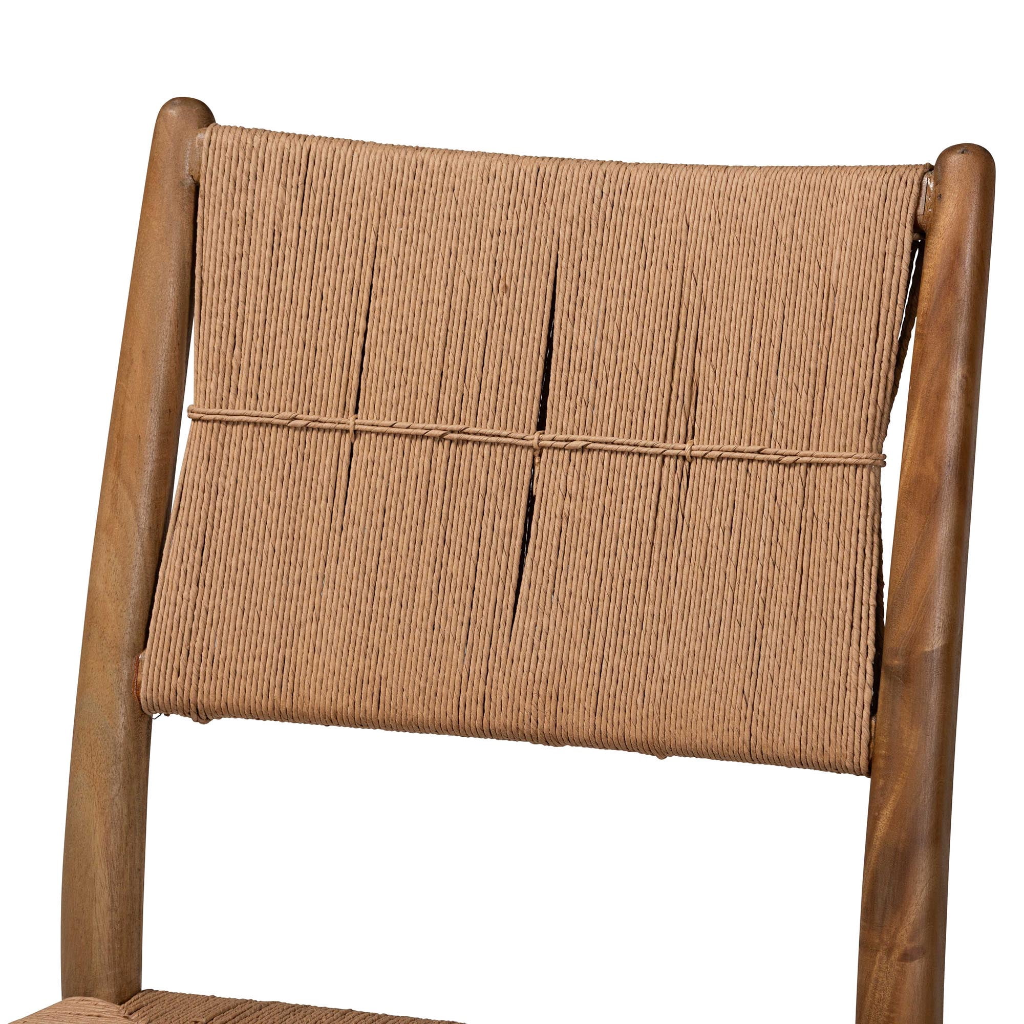 bali & pari Alva Mid-Century Counter Stool, Counter Height, Honey