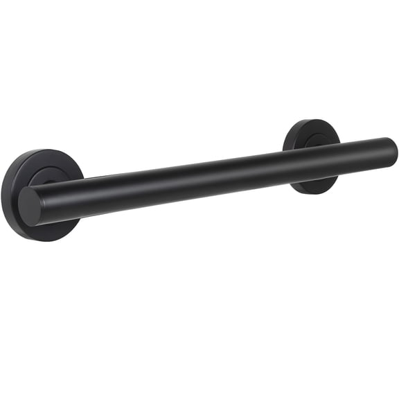 Shower Grab Bar 18 Inch Matte Black Stainless Steel Bathroom Safety Aid