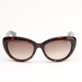 thumbnail image 1 of Saint Laurent Cat Eye Sunglasses In Dark Havana Brown, 1 of 1