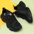 thumbnail image 3 of Leozcaa Boys Girls Sneakers Kids Shoes Lightweight Breathable Athletic Running Tennis Fitness Shoes White, 3 of 6