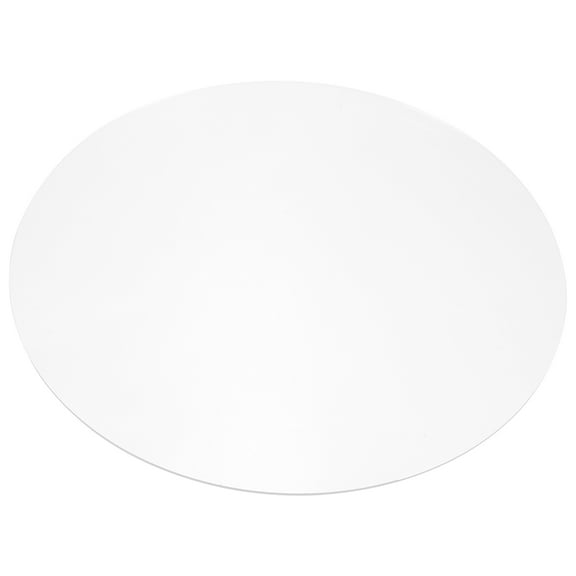 WEUVEB Acrylic Round Cake Drum White Cake Base for Bakery Display