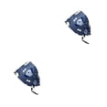 thumbnail image 2 of sweethay Gorras de calabaza Enfermera Color puro Botón de fregar Impreso Pro Colores surtidos Banda para el sudor Uniforme de trabajo Sombreros L07 2Conjunto, 2 of 6