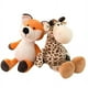thumbnail image 3 of Muñeca de peluche ZHCH 25 cm animal de la selva elefante mono algodón, 3 of 5