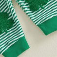 thumbnail image 6 of mgoYE Baby Boy Clothes 9 Months Baby Boys 2PCS Pants Set Long Sleeve Crew Neck Embroidery Letters Romper with Striped Pants and Hat Outfit(Khaki,0-3 Months), 6 of 9
