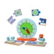 thumbnail image 5 of Reloj de educación temprana, juguetes portátiles para aprendizaje de matemáticas, material didáctico, reloj de aprendizaje cognitivo de tiempo para, 5 of 9