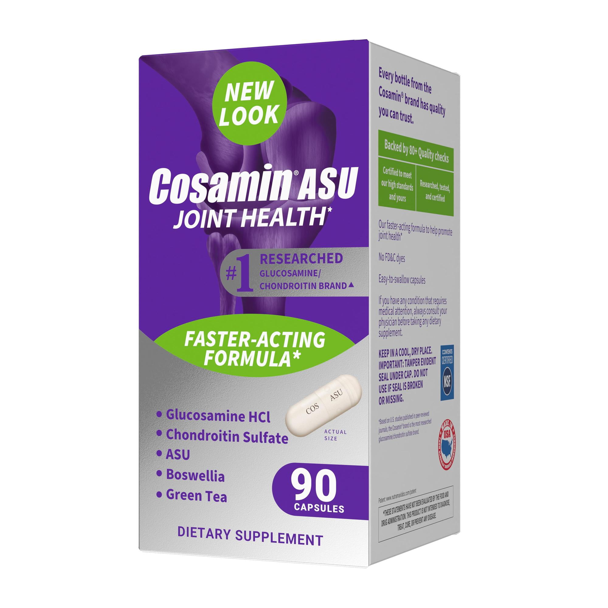NMx Wellness Innovations Cosamin ASU for Joint Health Capsules, 90 Ct